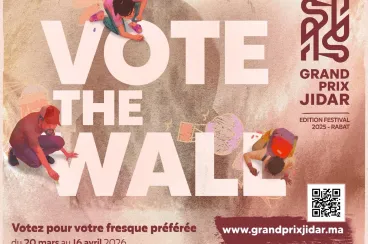 Jidar Grand Prize 2026 launches public voting for mural of the year in Rabat