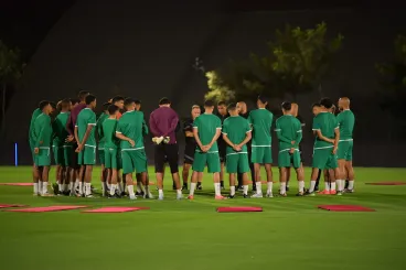 Moroccan national team gears up for decisive Africa Cup clash against Zambia