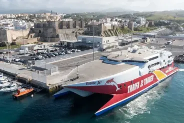 Maritime traffic between Tarifa and Tangier suspended due to bad weather