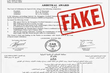 Desintox : Le TAS a-t-il rendu sa décision pour la CAN 2025 entre le Maroc et le Sénégal ?