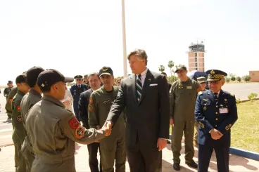 Morocco – United States: Christopher Landau visits FAR military base in Benguerir