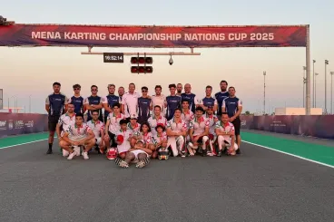 Le Maroc participe au championnat de karting de la FIA MENA Nations Cup