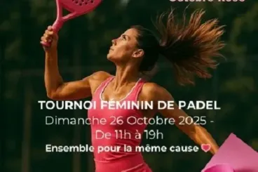 Women's Padel tournament in Marrakech champions breast cancer awareness