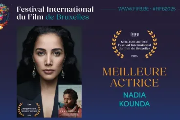Nadia Kounda wins best actress award at the Brussels International Film Festival