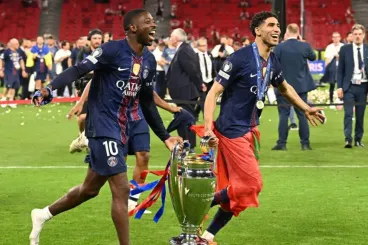 Hakimi seals PSG second straight Champions League title against Arsenal