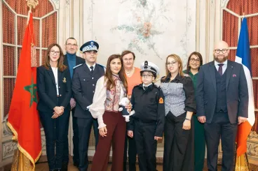 Moroccan embassy in Paris honors resilient 12-year-old Nizar Talbi battling rare disease
