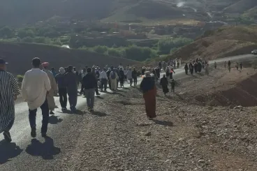 Second protest in six months as Tinghir village demands end to isolation