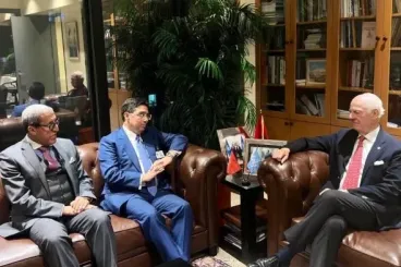 Nasser Bourita meets UN Envoy Staffan De Mistura in New York to discuss Sahara issue