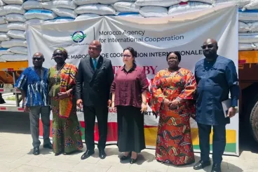 Seguridad alimentaria: Marruecos entrega un segundo lote de fertilizantes a Ghana