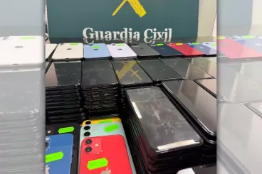 Algeciras: Incautación de 591 teléfonos de contrabando con destino a Marruecos