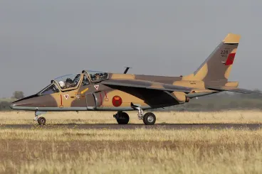 Accidente de un avión militar en el aeropuerto de Fez-Saïss: Fallecen los dos pilotos