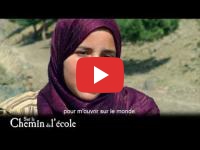 Un petite marocaine à l’affiche du documentaire « Sur le chemin de l'école »
