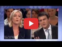 Immigration : Marine Le Pen vs Manuel Valls 