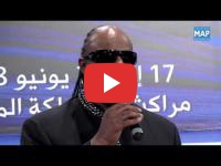 Wipo : Stevie Wonder à Marrakech