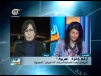 Khadija Ryadi sur Al Mayadeen TV