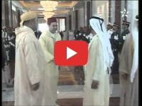 Arrivée du roi Mohammed VI au Koweit