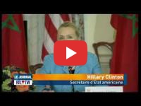 Hillary Clinton au Maroc fustige 